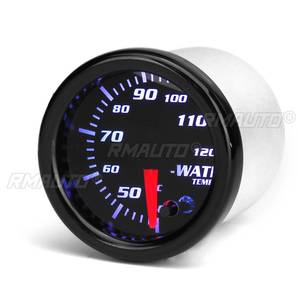Jauge de température d'eau universelle pour voiture de 2 pouces (52 mm) avec affichage numérique LCD LED 7 couleurs et indicateur de pression turbo - Product Image 2