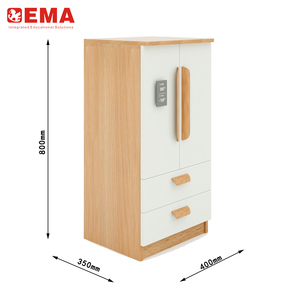 Nouveau style, vente chaude, réfrigérateur français quatre portes à peinture solide résistante à l'eau froide XSJM040, équipement de salle de classe haut de gamme XSJM040 - Product Image 5