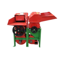Machine à décortiquer et à battre le maïs de haute qualité, facilement déplaçable, machine combinée à décortiquer et à battre le maïs