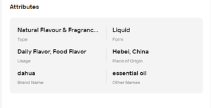 Aceite Esencial Puro de Plantas, Potenciador de Aroma, Cuidado Personal, Condimento para Alimentos, Aditivo Auxiliar para Mezclas - Product Image 6