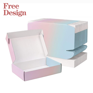 Boîte d'expédition personnalisée <span class=keywords><strong>de</strong></span> <span class=keywords><strong>fabricant</strong></span> ondulé avec un design nouveau moderne au prix d'usine pour les boîtes <span class=keywords><strong>à</strong></span> <span class=keywords><strong>chaussures</strong></span> postales - Product Image 1