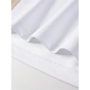 Camiseta Casual Personalizada para Hombre, Manga Corta, Cuello Redondo, 100% Algodón Jersey, Transpirable, con Estampado - Product Image 4