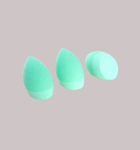 Éponge de maquillage en silicone blanc en forme de goutte d'eau, sans latex, douce, sans couture, pour le fond de teint, réutilisable, pour la beauté du visage - Product Image 3