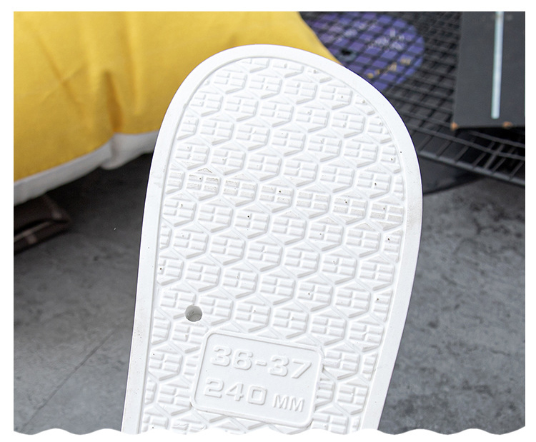 Summer Slides Slippers Non-slip Sandals Shoes Indoor PVC Beach Soft Slides for Men
