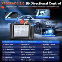 Outils de diagnostic X100 PAD3, programmation de clés de voiture, IMMO, serrurier, contrôle bidirectionnel, scanner OBD2, 2 ans, mémoire 2 Go + 64 Go