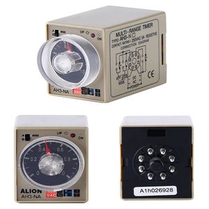 รีเลย์ตั้งเวลาไฟฟ้า ALION <span class=keywords><strong>AH3</strong></span>-<span class=keywords><strong>NA</strong></span> <span class=keywords><strong>AH3</strong></span>-NB 110V 220V หลายช่วงเวลา รีเลย์ตั้งเวลาแบบปรับได้ - Product Image 4