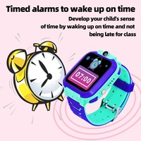 Reloj inteligente para niños Q12 resistente al agua LBS soporte de ubicación hebreo 2G tarjeta SIM escuchar Seguimiento de bebés niños niñas reloj inteligente regalo