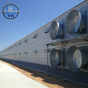 Structure en acier préfabriquée abordable pour abri de vaches, bâtiment d'élevage de haute qualité à faible coût pour bovins de boucherie et fermes laitières - Product Image 2