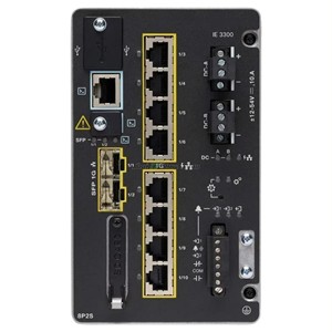 IE-3300-8T2S-E /IE-3000-4TC Layer 3 Supported 8 Ports Manageable <b>Ethernet</b> Industrial <b>Switch</b> IE-3300-8T2S-E - Product Image 1