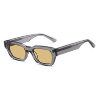 Lunettes de soleil polarisées de haute qualité, nouveau logo personnalisé, monture épaisse, style rétro, verres TAC, mode extérieure, pour femmes et hommes