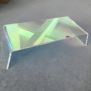 Supporto per Monitor per Computer in acrilico trasparente supporto per Monitor per impieghi gravosi per ufficio casa Desktop <span class=keywords><strong>angolo</strong></span> soggiorno plastica moderna - Product Image 3