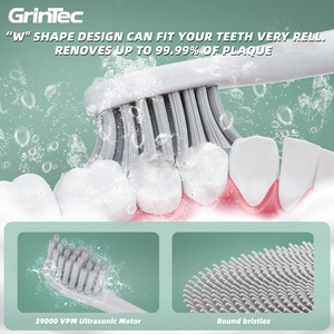 Cepillo de Dientes Eléctrico Ultrasónico Giratorio Inalámbrico con Cerdas Suaves, Personalizado de Fábrica al por Mayor para Cuidado Bucal - Product Image 3