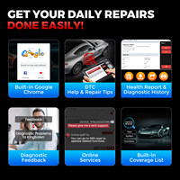 KINGBOLEN S608 OBD2, Lector de Códigos de Diagnóstico Universal para Automóviles de 12V con Pantalla LCD de Sistema Completo y 1 Año de Garantía