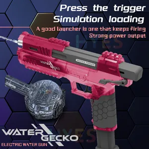 Huiye mainan pistol air untuk dewasa anak-anak, mainan teknologi tinggi penyerap air luar ruangan musim panas