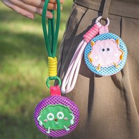 Sac anti-moustiques en maille d'été pour bébé, petit sac de rangement, porte-monnaie mignon, porte-clés portable