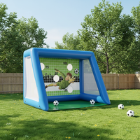 Jeux gonflables de football sur mesure sur le thème du parc d'attractions en plein air