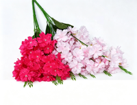 Bouquet de fleurs artificielles multicolores Sakura, simulation de fleurs de cerisier, tige de fleurs pour décoration de mariage, arrangement floral