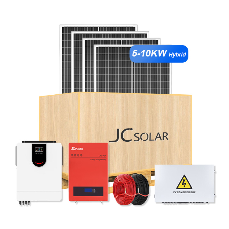 Home Solar System 5KW 5000Watt 5000W Hybrid Solar System 3KW 4KW 5KW 8KW 10KW 12KW Solar Energy System