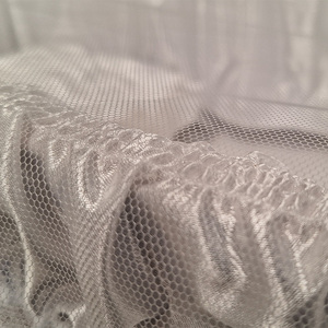 Customed Mesh europeo copertura bara panno pompe <span class=keywords><strong>funebri</strong></span> forniture cadavere copertura ricamo copricapo in tessuto cofanetto - Product Image 3