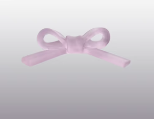 34mm DIY Plastic Beads Bow Tie Unique Handmade Glass Crystal Crafts for Phone Strap Accessories