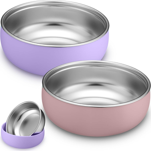Piatti Divisi in Silicone Senza BPA con Ventosa Rimovibile, Piatti per Alimenti in Acciaio Inox 304 per Bambini - Product Image 1