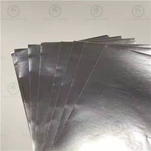 Eco-Friendly Branding 65gsm <b>Mirror</b> Surface Metallized Paper Wet Strength Paper Beer Label Paper - Product Image 3