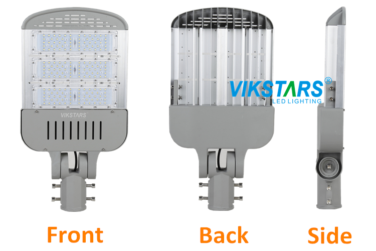 Bridge 2700K LED Street Light Outdoor 100W 112 LEDs 540*315*80mm