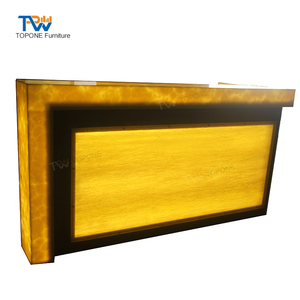 Onyx Marmer Rgb Led Verlichte Moderne Hotel Bar Ontwerp Voor Hotel Meubels - Product Image 5