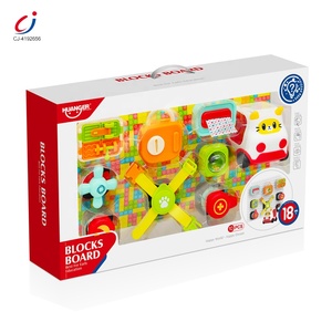 Chengji gros jouets éducatifs précoces enfant en bas âge occupé conseil jouet multifonctionnel bloc de construction montessori <span class=keywords><strong>busyboard</strong></span> - Product Image 5