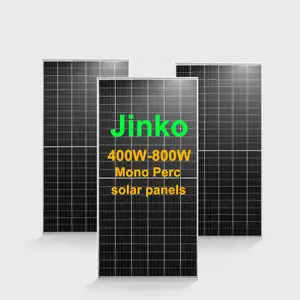 Jinko Mono Photovoltaic double glass182mm solar cells 500w 540w 550w 600w 800w 550 watt pv module half cell solar panel