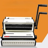 Elektrische ENJOYBONG YB-3 Multifunktions-Buchbindemaschine 40-Loch (3:1) 27-Loch (2:1) Kamm-Bindemaschine 20 Blatt Kapazität für