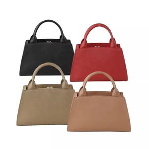 Nouveau <span class=keywords><strong>sac</strong></span> à main classique en cuir Saffiano de haute qualité pour femme, <span class=keywords><strong>sac</strong></span> à main de luxe en cuir véritable avec Logo personnalisé pour dames - Product Image 6