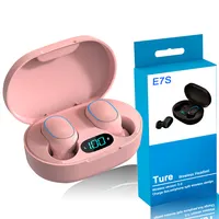 Auriculares inalámbricos E7S para teléfonos inteligentes, cascos deportivos con Bluetooth 5,0, sonido sin pérdidas de alta fidelidad, Mini TWS