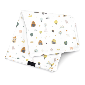 Coperta per Neonati in Bambù Organico, Coperta Oversize Ecologica, Fascia Avvolgente per Neonati con Stampa Personalizzata - Product Image 2