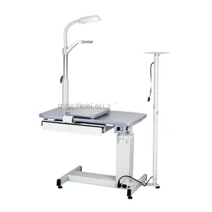 LY-180A optische Ausrüstung Ophthalmic Refraction Table Set Optometrie Kombinierter Tisch Ophthalmic Chair Unit