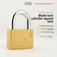 Cadenas antivol à disque en cuivre Atomic-Cut, type feuille, antirouille, pour conteneurs et usage domestique, fabricant Pujiang
