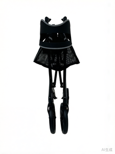 Ultralight 6kg Carbon Fiber <b>Rollator</b> <b>Walker</b> <b>with</b> <b>Seat</b>, Foldable, 136kg Capacity, EU Certified, Custom Logo - Product Image 6