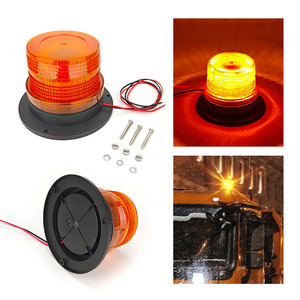 Segnale lampeggiante <span class=keywords><strong>LED</strong></span> luci di avvertimento lampeggianti a energia solare luci di lavoro - Product Image 4