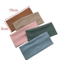 IFOND Bandeau tricoté unisexe, couleur unie, doux, élastique, respirant pour le sport, la remise en forme, le yoga