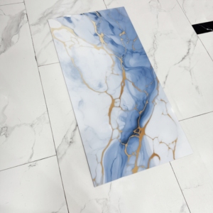 <span class=keywords><strong>Carrelage</strong></span> <span class=keywords><strong>de</strong></span> sol <span class=keywords><strong>de</strong></span> luxe 600x1200 bleu avec veines dorées brillant pour salon et <span class=keywords><strong>salle</strong></span> <span class=keywords><strong>de</strong></span> <span class=keywords><strong>bain</strong></span>, en porcelaine effet marbre, vente en gros - Product Image 4