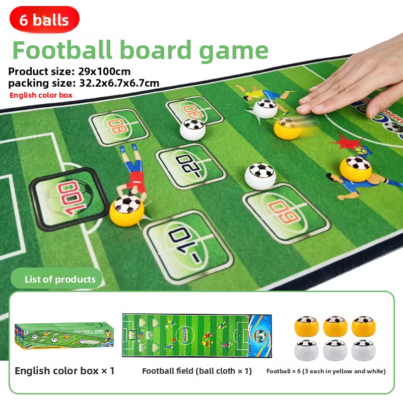 [Color Box] Baby-foot - 6 balles (1M de long)