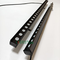 Yuanyeld Outdoor 4 In1 Led Strip Wash Bar 4 en 1 Luz de arandela de pared 4 en 1 con visera y escudos Cuerpo de aluminio de la YY-XQ4052