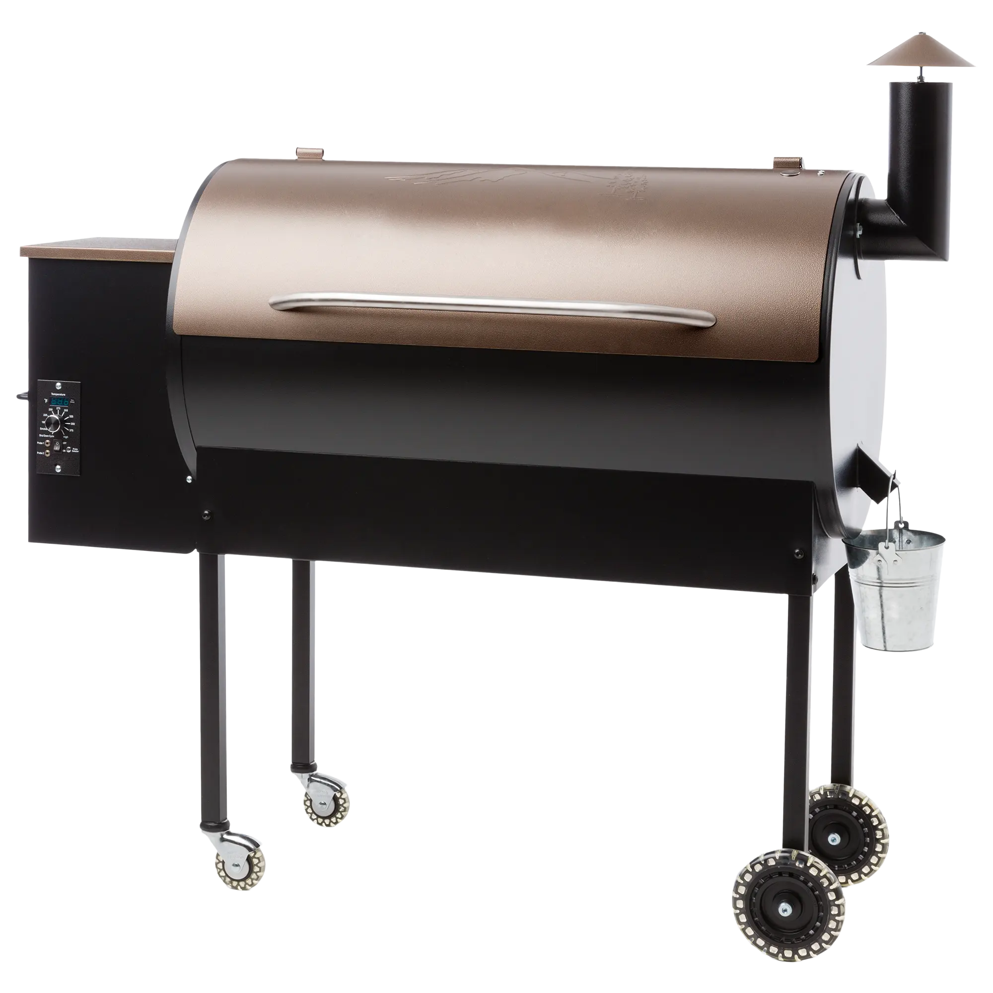 Wood pellet smoker bbq electric digital controller barbecue master wood pellet grill