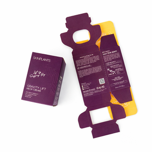 Op maat gemaakte bedrukte productdoos met eigen logo, geprägd, van papier, voor kleine bedrijven - Product Image 4