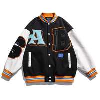 Veste de printemps brodée pour hommes, à lettre de Chenille, personnalisés pour équipe de Baseball