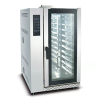 Four à convection compact à 5/8/10/15 plateaux, machine de boulangerie électrique pour petite boutique ou restaurant
