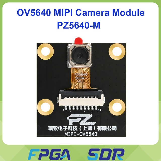 PZ5640-M 5MP MIPI Camera Monocular OV5640 with FPGA Supporting Module for Embedded Vision Applications