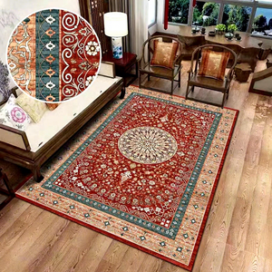EiffelHome Tapis Grand Format Classique Européen en Imitation Cachemire, Antidérapant, Lavable, à Poils Courts, Ensemble de Tapis pour Salon Complet - Product Image 3