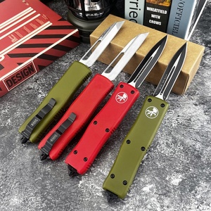 Cuchillo Utilitario Portátil para Exteriores H130/H131/H132/H133, Acero D2 57-59HRC, Mango de Aleación de Zinc, para Caza, Camping, Rompeventanas - Product Image 2