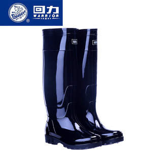 Bottes de pluie Warrior pour hommes, extra hautes, imperméables, antidérapantes, résistantes à l'usure, pour travaux de construction - Product Image 1